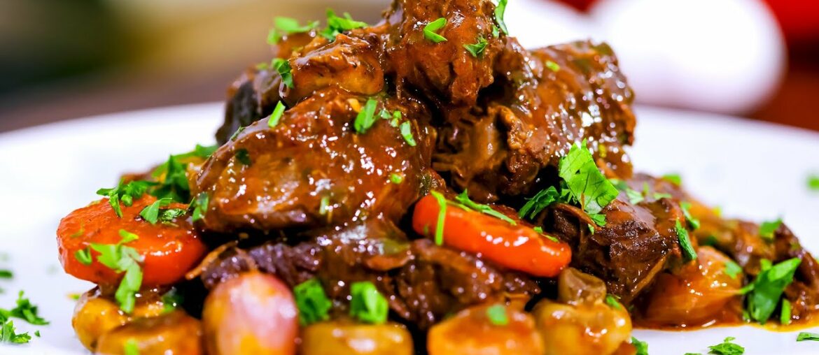 HOW TO MAKE BEEF BOURGUIGNON | BEEF BOURGUIGNON RECIPE WITHOUT WINE