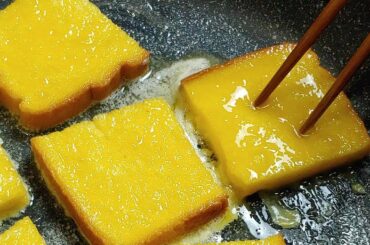 [SUB] How to Make French Egg Toast | Quick and Easy Recipe