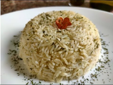 RIZ PILAF/Herbed Butter Rice/ How to make French style creamy Herbed Rice RIZ PILAF/Herbed Butter Rice/ How to make French style creamy Herbed Rice