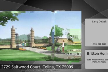 2729 Saltwood Court, Celina, TX 75009