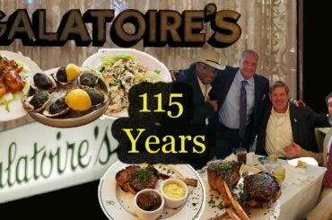New Orleans French Quarter: Galatoire's New Orleans Creole Restaurant a 115 year old tradition.