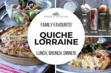QUICHE LORRAINE recipe - French cuisine classic!