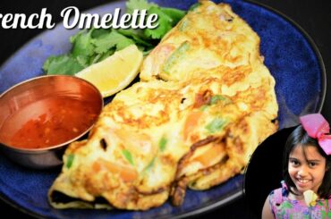 French Omelette Recipe | Easy Breakfast Recipes | Sumanta Nandi