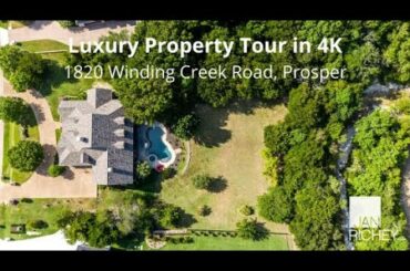 Prosper Property Tour in 4k | 1820 Winding Creek Road