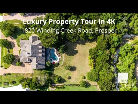 Prosper Property Tour in 4k | 1820 Winding Creek Road Prosper Property Tour in 4k | 1820 Winding Creek Road