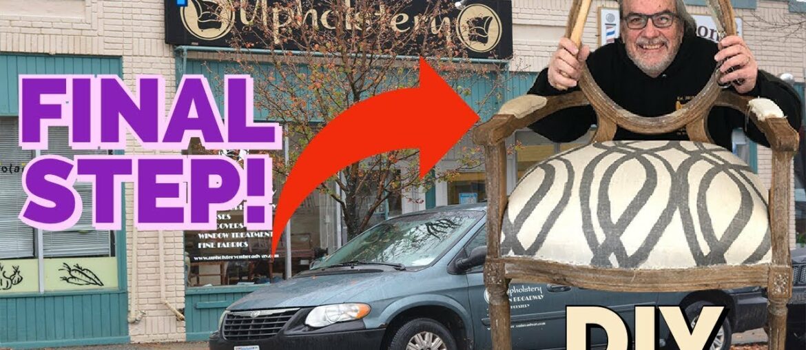 HOW TO! Upholstering a Dining Chair for PART 5 FINAL STEP!: Double Piping HOW TO! Upholstering a Dining Chair for PART 5 FINAL STEP!: Double Piping