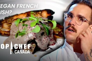 Classic French Cuisine BUT It Has To Be VEGAN Cooking Challenge | Top Chef Canada