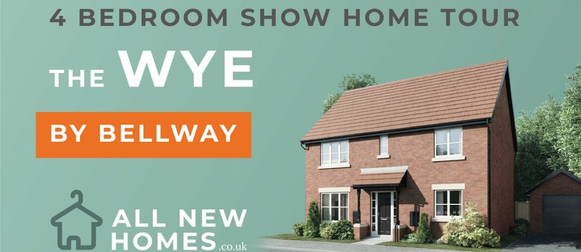 Bellway Wye 4 Bedroom Show Home Tour (4K) All New Homes Bellway Wye 4 Bedroom Show Home Tour (4K) All New Homes