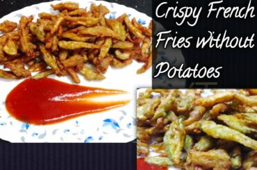 Make Crispy French Fries Without Potatoes | 10-Minutes Snacks Recipe | Easy And Quick Snack Recipe