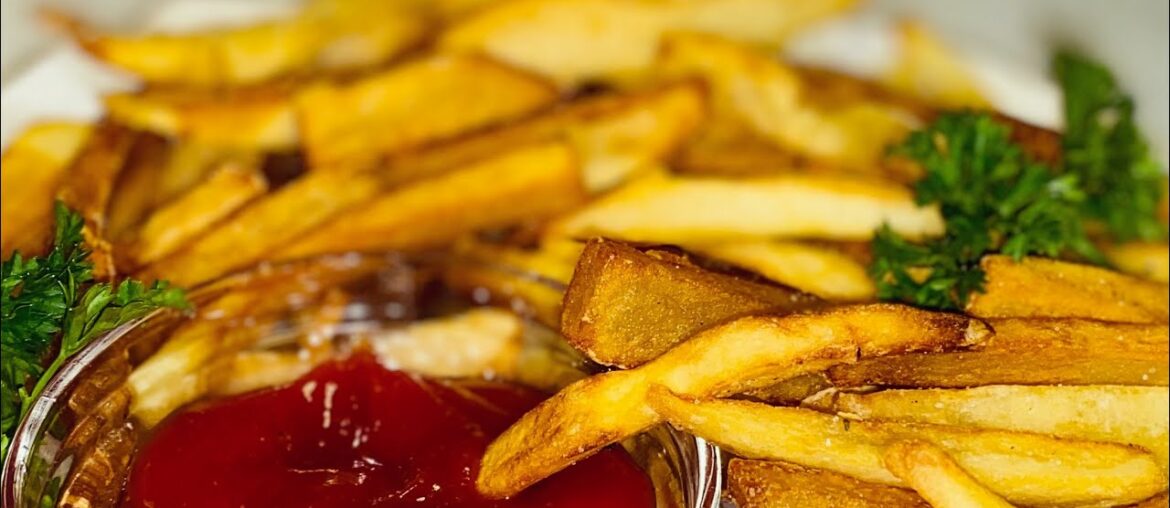How to make crispy french fries recipe| homemade perfect French fries| Mk Toure