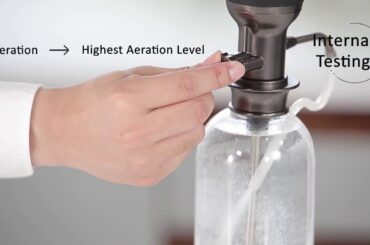 Vinaera Pro Adjustable Electric Wine Aerator Full Version