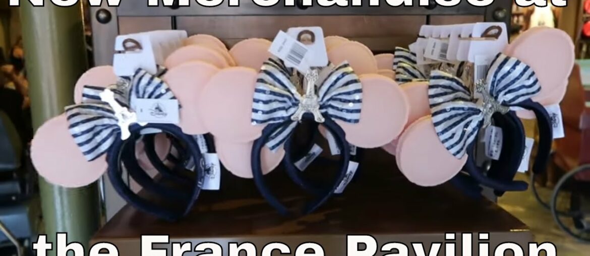 New Merchandise at the France Pavilion in Epcot – Magical Mondays #156 New Merchandise at the France Pavilion in Epcot - Magical Mondays #156