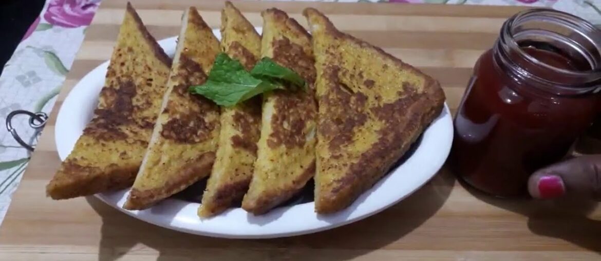 Healthy breakfast recipe//French toast//2 min recipe//tasty breakfast recipe
