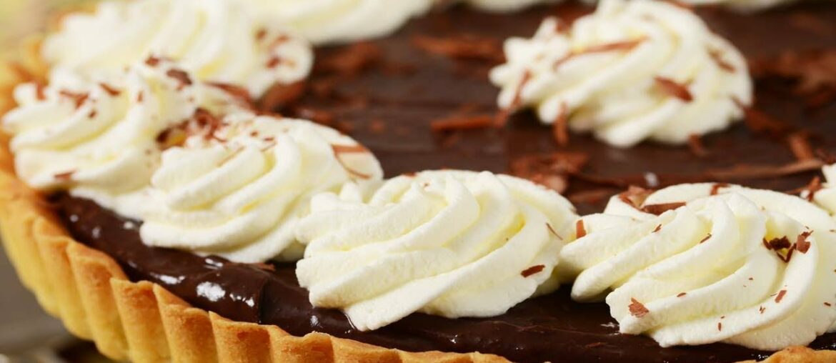 Chocolate Pie Recipe Demonstration - Joyofbaking.com