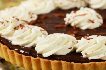 Chocolate Pie Recipe Demonstration - Joyofbaking.com