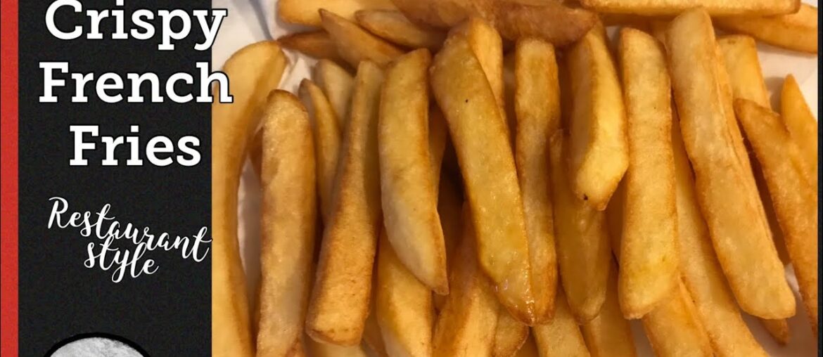 How To Make Perfect Crispy French Fries Recipe In Restaurant Style |Homemade Potato Chips |AppunuMS