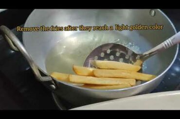 McCain Crispy French Fries at home | Finger fries🍟 | McCain Recipe