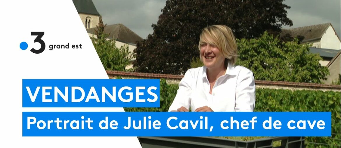 Portrait de Julie Cavil, chef de cave