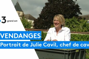 Portrait de Julie Cavil, chef de cave