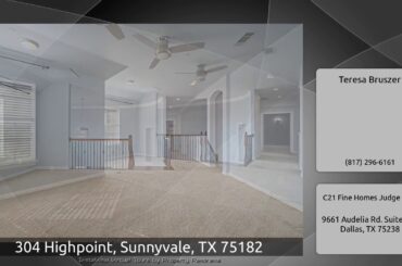 304 Highpoint, Sunnyvale, TX 75182