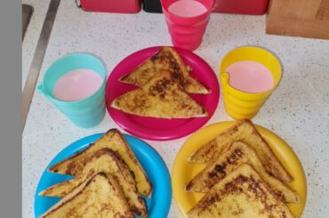 My Morning Routine Vlog | French Toast Recipe | Breakfast For Kids | Learn With Hina