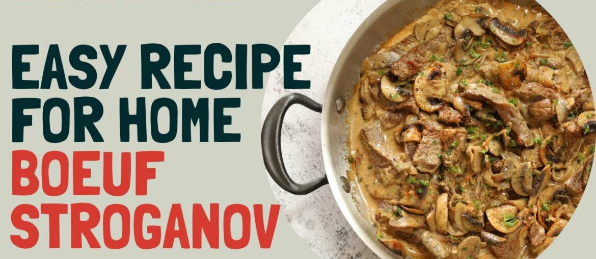 How to make a Stroganoff (using Mauviel m'cook saute pan) | French Cooking Academy How to make a Stroganoff (using Mauviel m'cook saute pan) | French Cooking Academy