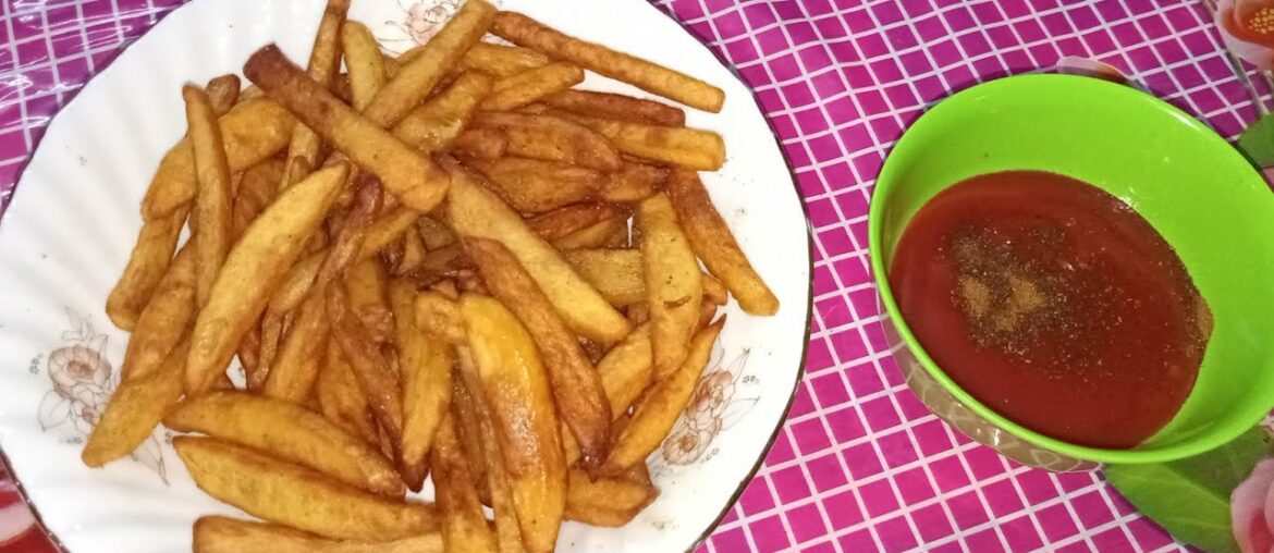 Double fried french fries || Crispy French fries Recipe
