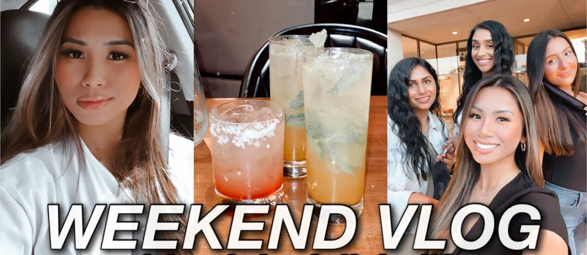 WEEKEND VLOG ☆ girls night, dining out, baking macarons, enjoying life 🤍 WEEKEND VLOG ☆ girls night, dining out, baking macarons, enjoying life 🤍