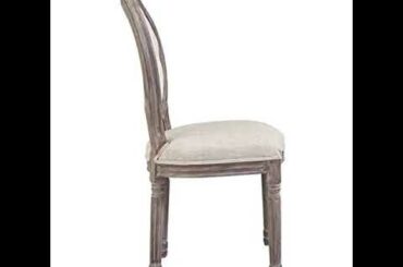 My Review About Modway Arise French Vintage Tufted Upholstered Fabric Dining Side Chair in Beige
