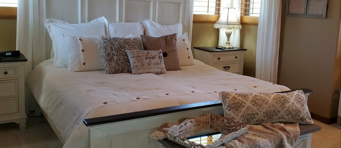 FRENCH COUNTRY FARMHOUSE MASTER BEDROOM TOUR - HOUSE HUNTING SUCKS - WE ARE UNDER CONTRACT