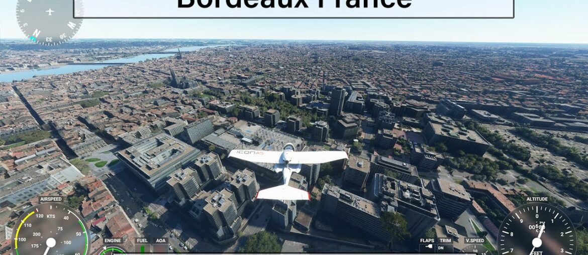 Fly Over – Bordeaux, France – Microsoft Flight Simulator 2020 Fly Over - Bordeaux, France - Microsoft Flight Simulator 2020