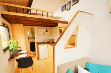 The 185 Sqft Escapade Tiny House By French Based Baluchon | Viet Anh Design Home