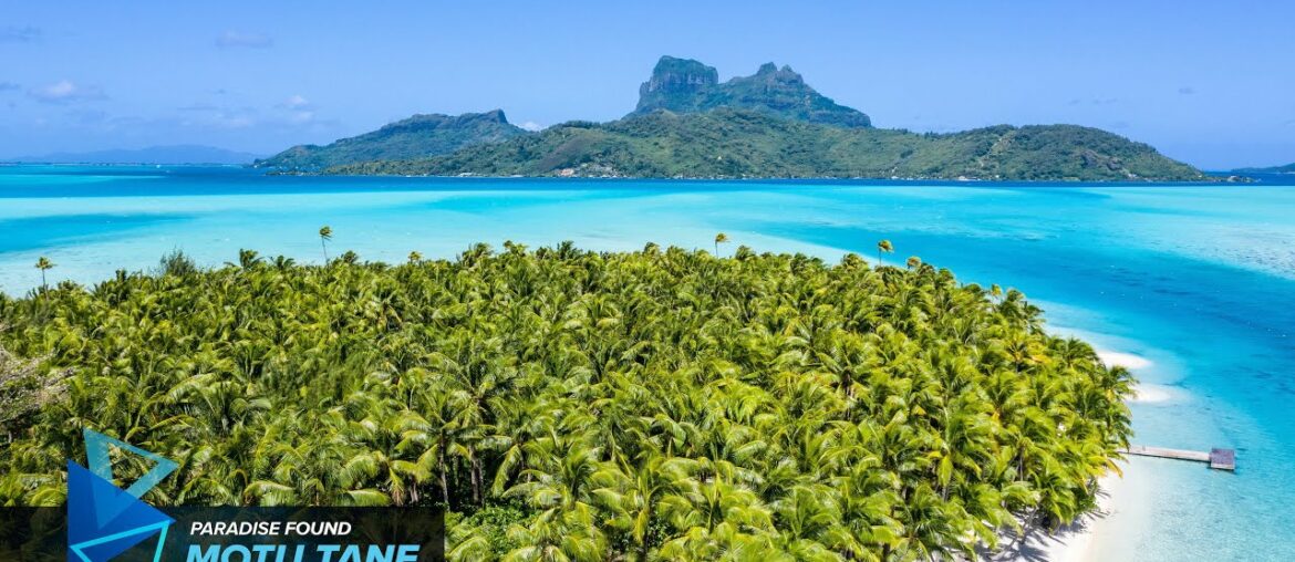 Bora Bora | Tropical Private Island Tour | Motu Tane | French Polynesia 🇵🇫 | 4K Travel