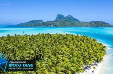 Bora Bora | Tropical Private Island Tour | Motu Tane | French Polynesia 🇵🇫 | 4K Travel