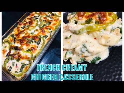 Creamy Spinach Chicken Casserole | New Baking Ideas | Chicken Casserole | French Recipe Creamy Spinach Chicken Casserole | New Baking Ideas | Chicken Casserole | French Recipe