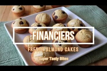 Mini French Almond Cakes - Easy Financiers Recipe!