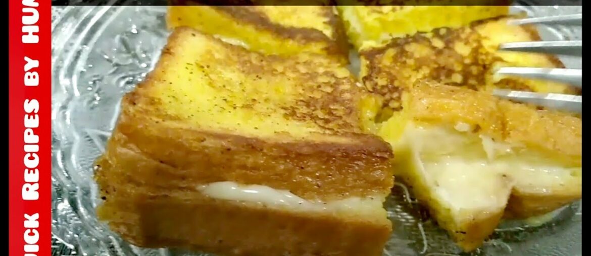 Cheese French Toast | Healthy breakfast Recipe | Quick Recipes by HUMA