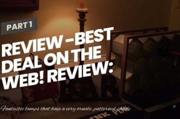 Best Reviewed!: French Buffet Table Lamp Beige Scroll Metal Lattice Candlestick Framed Cylinder...