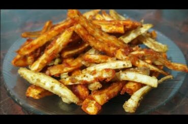 Kacche Kele ke french fries recipe | Raw banana french fries recipe | banana french fries