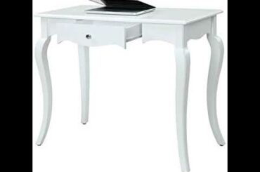 Review Convenience Concepts French Provence 36" Desk, White: Kitchen &