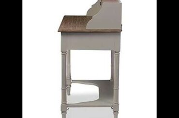 Unbox & Review  Baxton Furniture Studios Edouard French Provincial Style Distressed