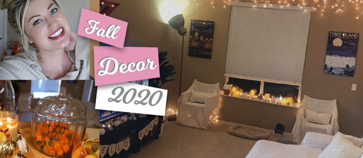 FALL DECORATE WITH ME VLOG | 2020