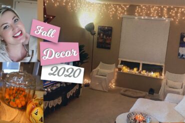 FALL DECORATE WITH ME VLOG | 2020