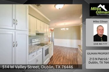 514 W Valley Street, Dublin, TX 76446