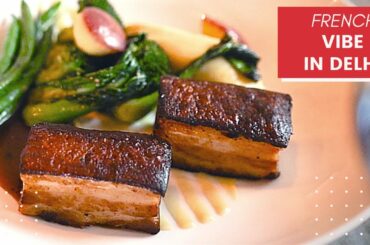 A french restaurant in Delhi - a Calm Promo not Epic