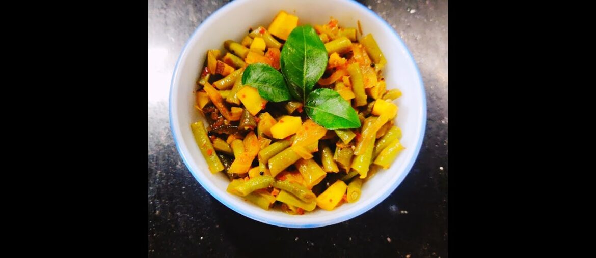 STIR FRY GREEN BEANS WITH COCONUT RECIPE | Beans mezhukkupuratti | French beans with coconut STIR FRY GREEN BEANS WITH COCONUT RECIPE | Beans mezhukkupuratti | French beans with coconut