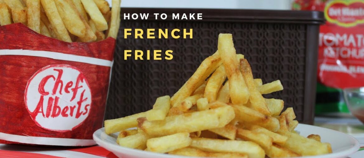 Crispy French fries Recipe - Homemade crispy fries recipe- Restaurant style french fries