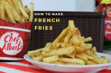 Crispy French fries Recipe - Homemade crispy fries recipe- Restaurant style french fries