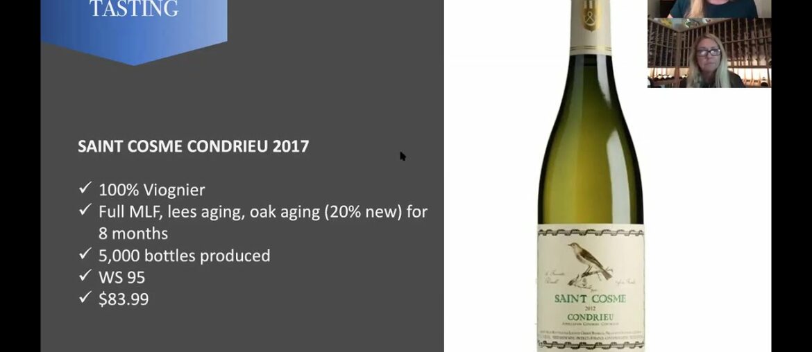 Wines of Rhone Valley Webinar with Alessandra Esteves DipWSET