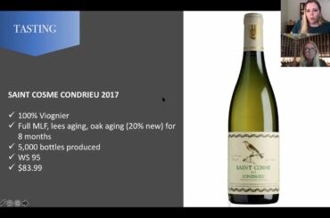 Wines of Rhone Valley Webinar with Alessandra Esteves DipWSET